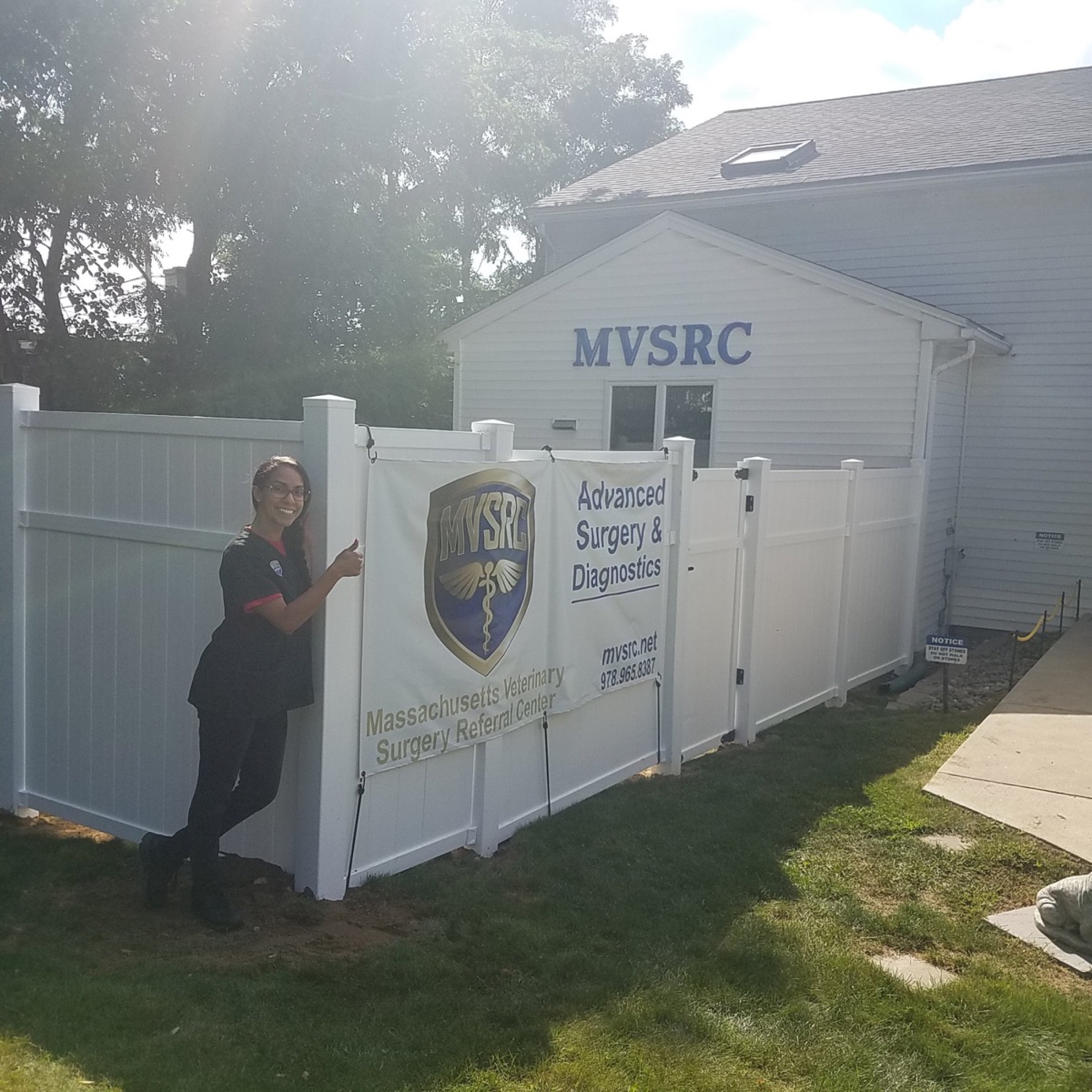 Vinyl fence customer project photo 4