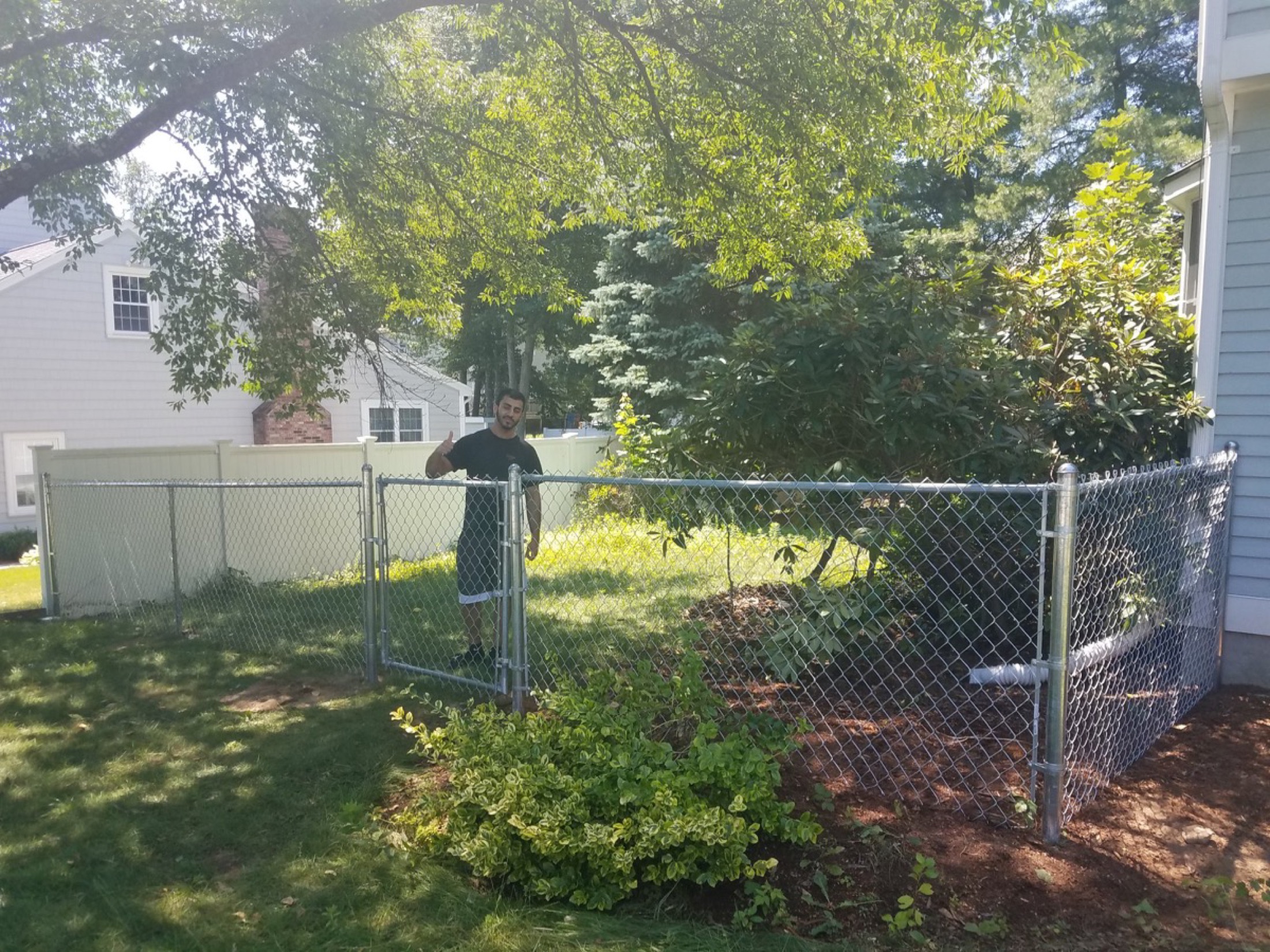 Chain Link fence customer project photo 13